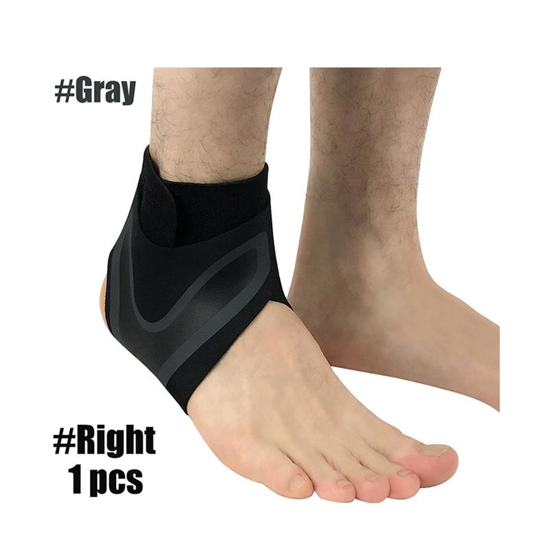 1Pair Ankle Protectors Breathable Adjustable Compression Ankle Sleeves For Sports Running Soccer Basketball Ankle Protectors