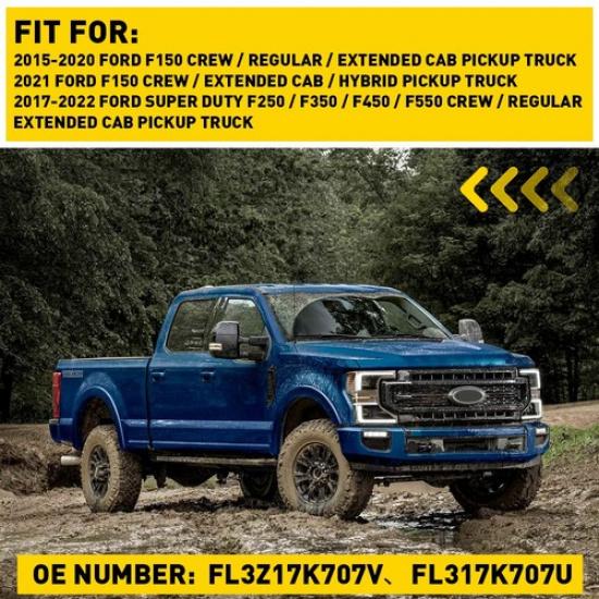 For Towing Mirror Glass Lower 2015- F150 2017- SUPER DUTY Driver Side EV