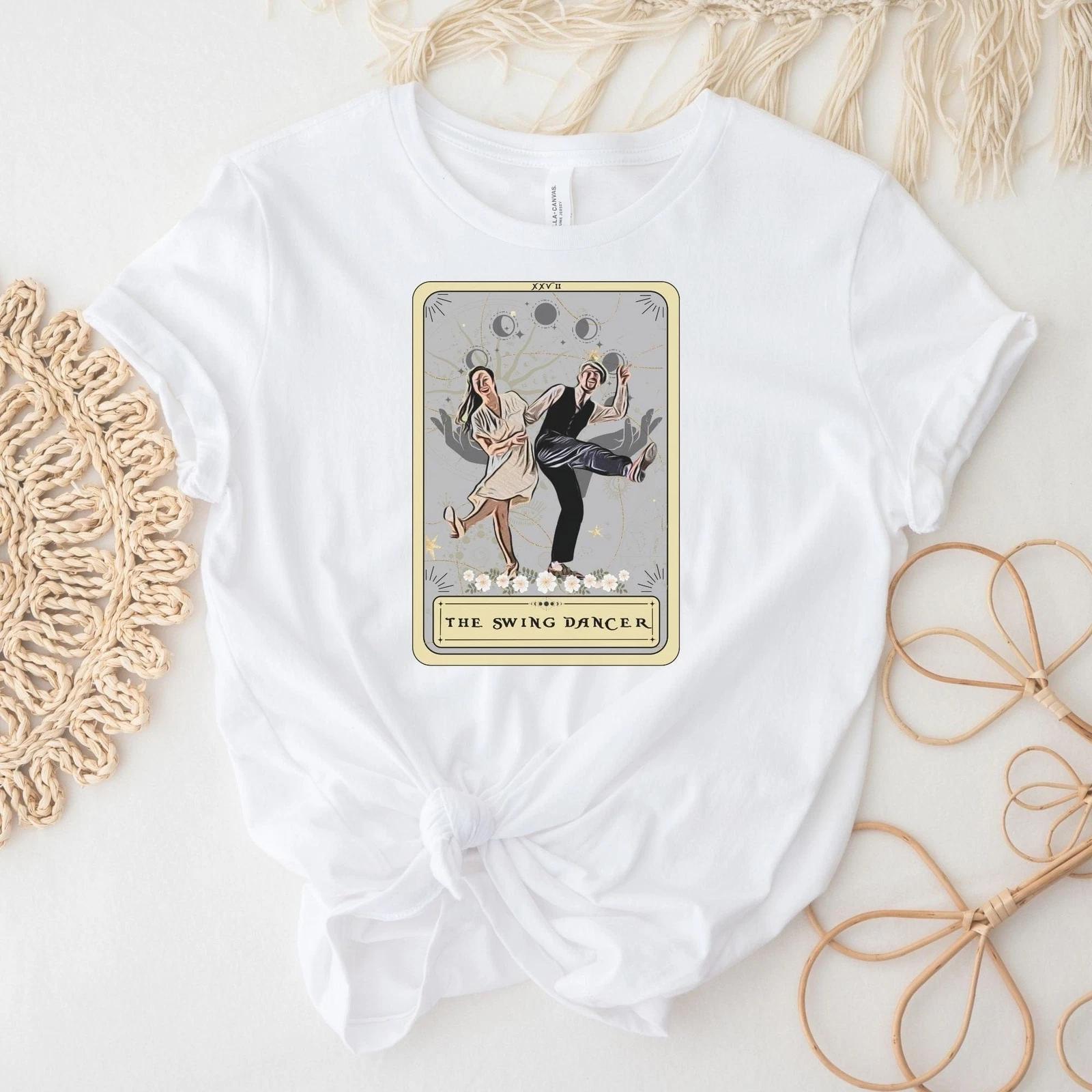 The Swing Dancer Tarot Card Shirt, Swing Dancing XL