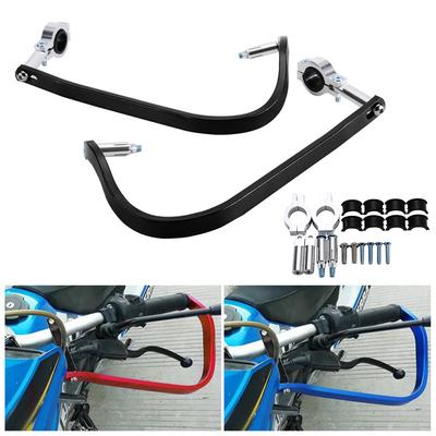 2PCS 22mm Aluminum Motorcycle Hand Guards Motocross Dirtbike MX ATV Handguards Handlebar Guards For Motocycles Cruiser