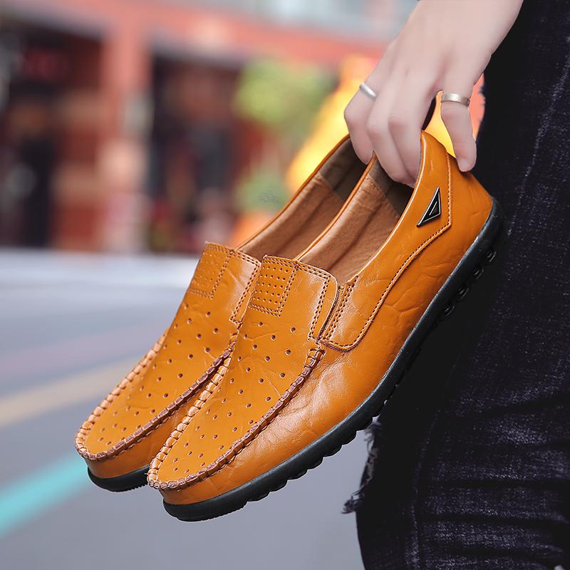 

Мода PARZIVAL Высококачественная кожа Мужская обувь Летняя Повседневная Мужская Спортивная Мужские Лоферы 2024 Новые Мокасины Элегантная Нарядная Мужская Оптом 47 жёлтый