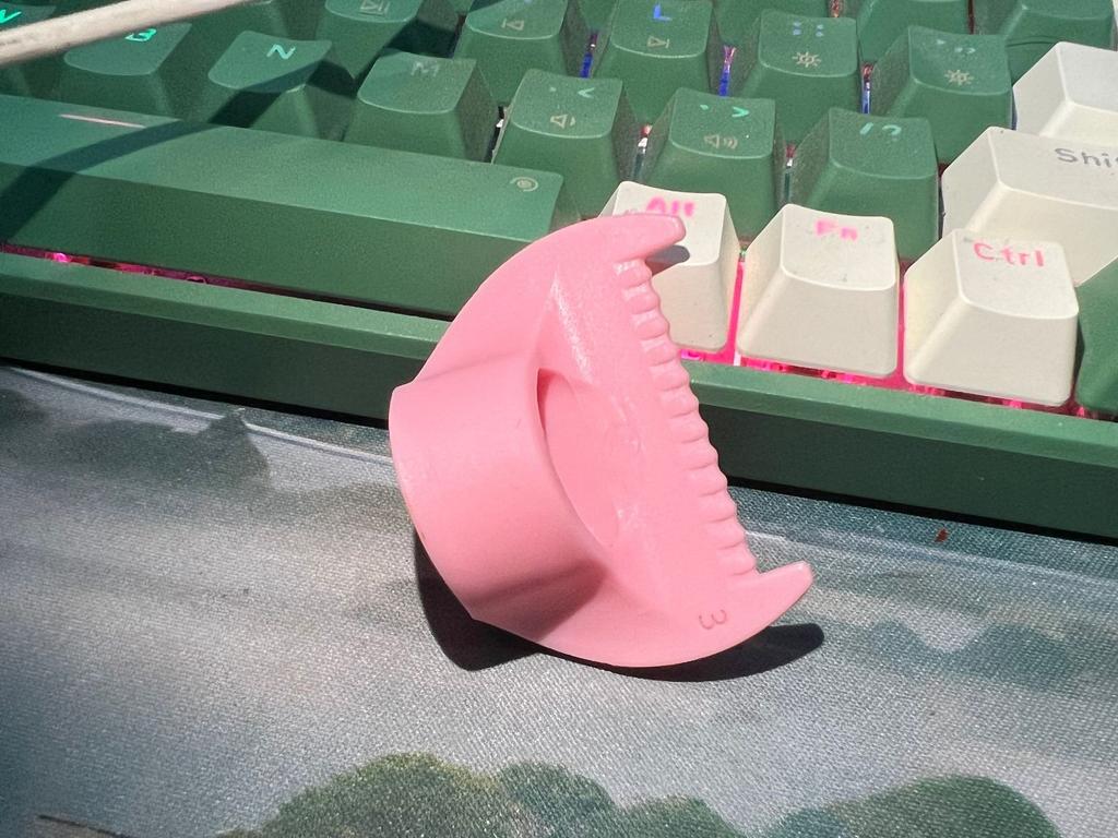 1 st 3D-printade sömnadsmallar för gör-det-själv-kviltning och lapptäcke Plastlinjalguide