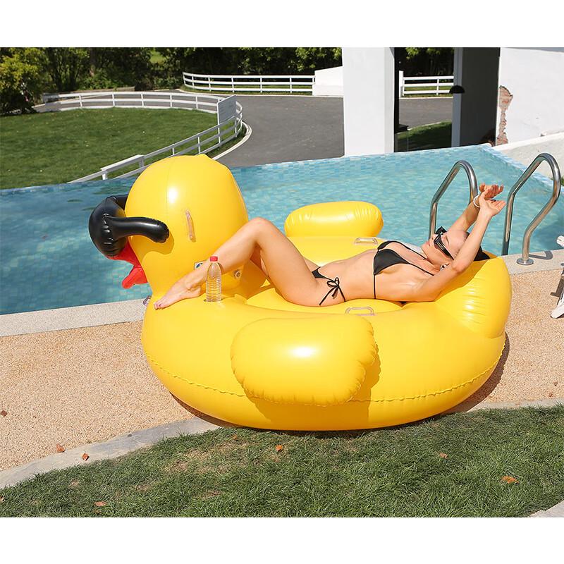 

Giant Yellow Duck Inflatable Pool Float