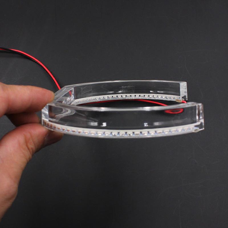 Universelle U-förmige Angel Eye Tagfahrlichter für E46: Weiß & Gelb
