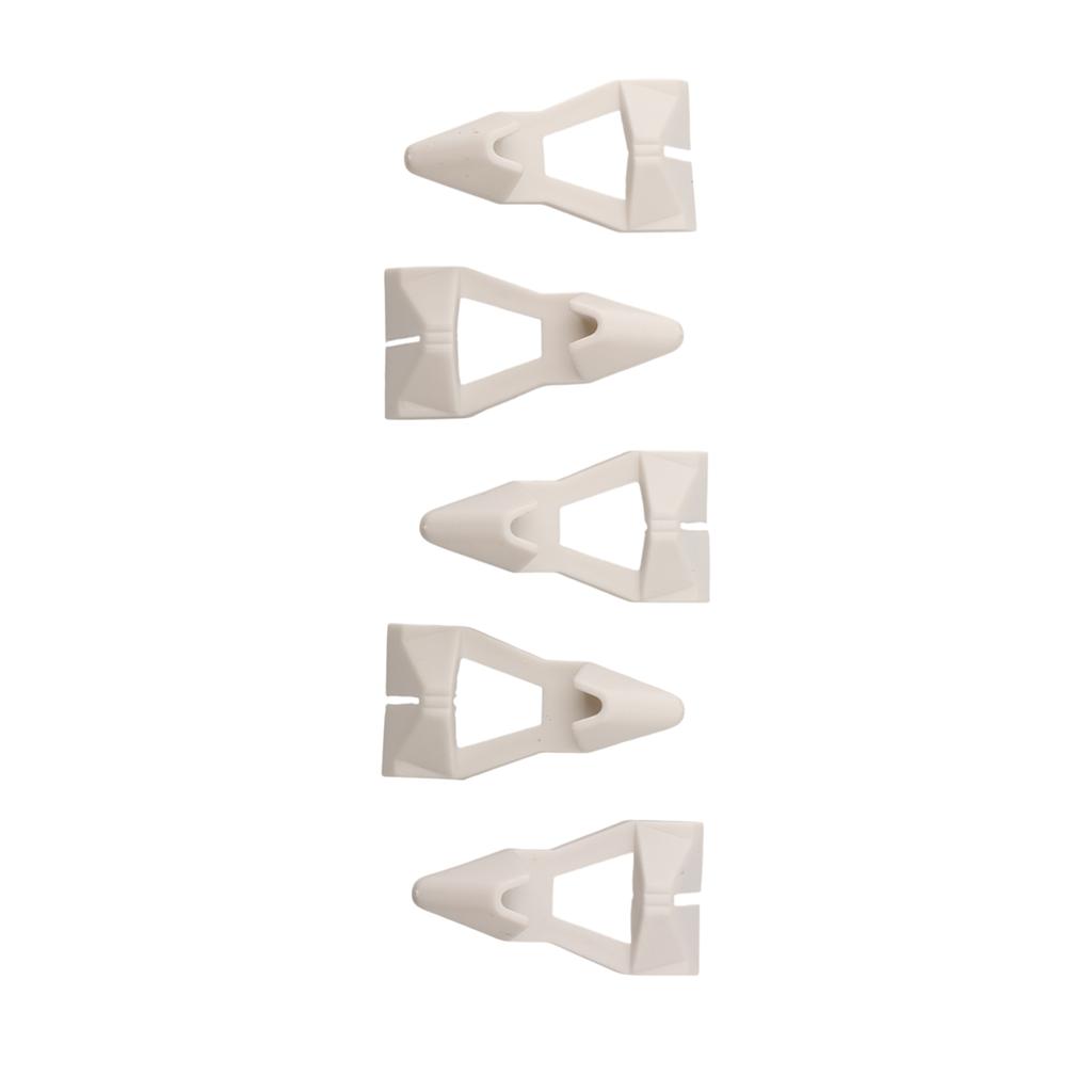 Accessories Plastic Shelf Pins Self-locking Design Stable Triangular Structure Thickened Plastic High Stability