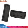 Edelstahl Auto Pedale Gas Bremse Ruhepedal Abdeckung für Ford Everest Ranger 2016 - AT MT Teile
