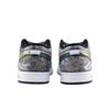 Jordan Air Jordan 1 Tomb Raider Aşınmaya Dayanıklı Düşük Bilekli Vintage Basketbol Ayakkabıları Unisex Gri Beyaz 553558-165(Takım626-)