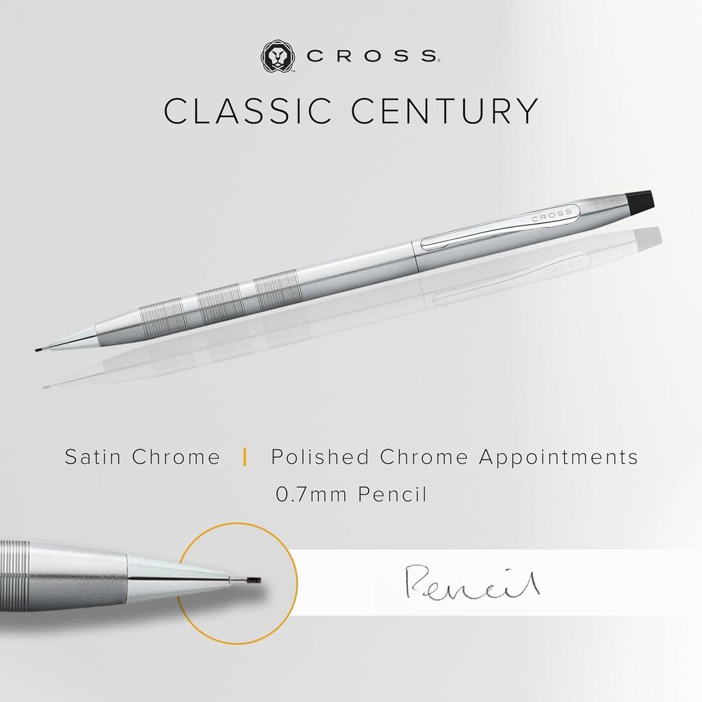 CROSS Classic Century Brush Mechanical Officially Imported Pencil, 0.7mm, NAT0083-14,