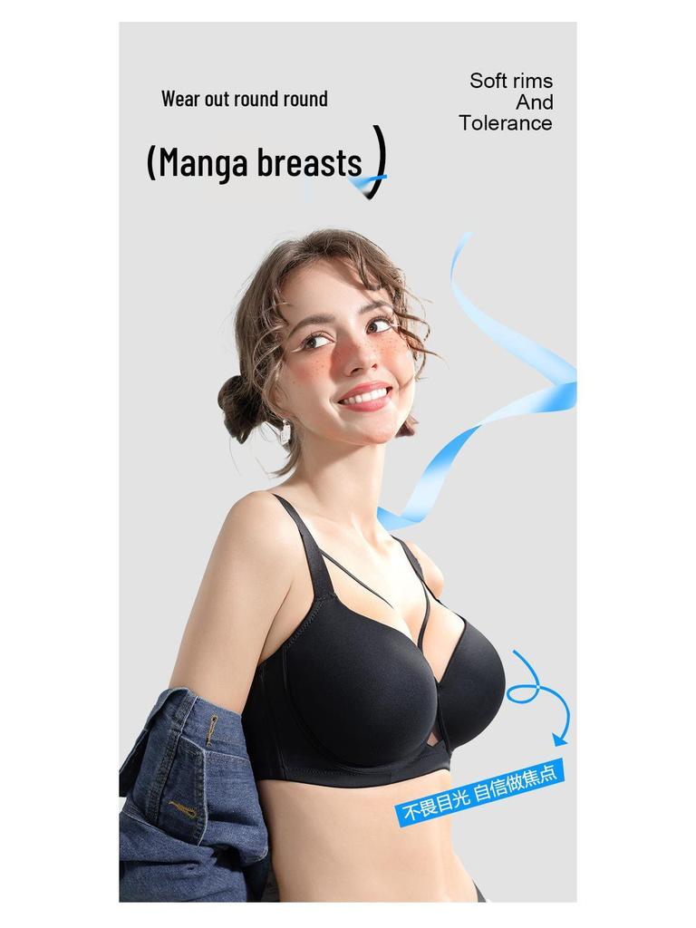 Women's Plus Size Seamless Bra: Enhances, Lifts, and Shapes for a Full, Sexy Look