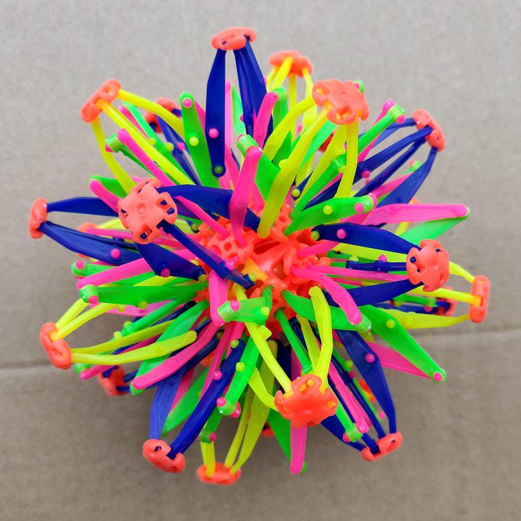 Children's Retractable Magic Blooming Toy Ball for Kindergarten Performances