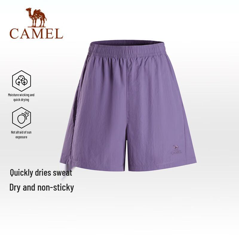 Camel Women s Outdoor Cooling & Sunscreen Sports Shorts A26BZ19040 M