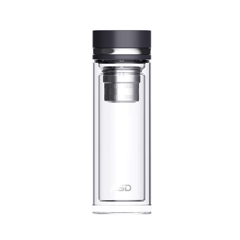 Aishida Elegant Double-Layer Glass Cup 320mL