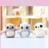 Cartoon Owl Plush Toy Pendant With Pp Cotton Filling For Bags And Gifts