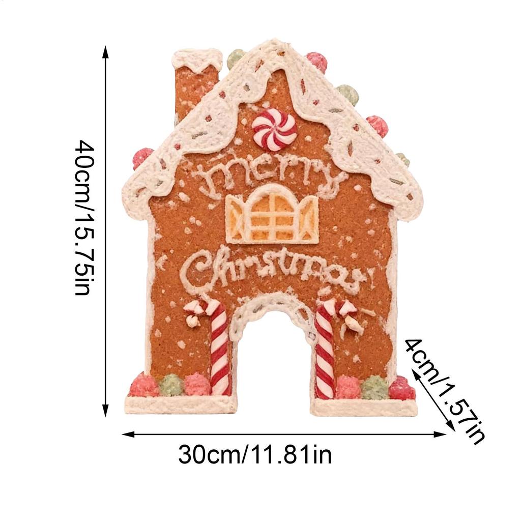 Christmas Golf Games Christmas Toys Portable Gingerbread Holiday Miniature Indoor Golf Set For Kids Adults Family Living Room