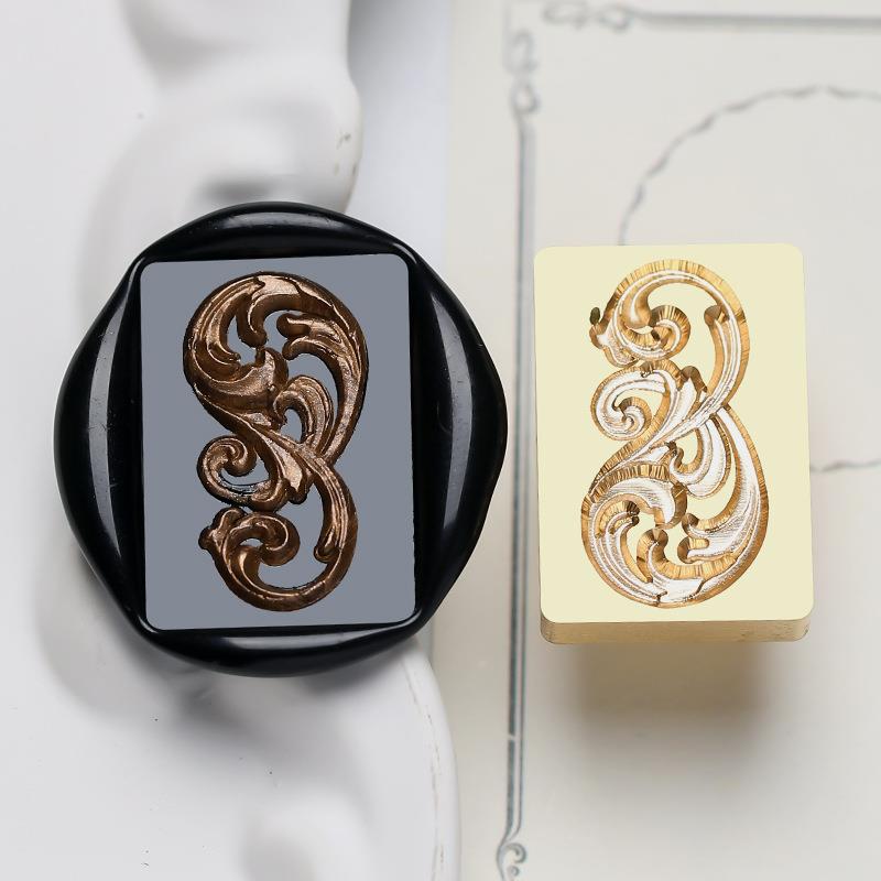 3D Relief Skulptur Europäischen Stil Dekorative Druck Wachs Siegel Stempel Klassische Siegel Briefmarken Hochzeit Karten Dekor