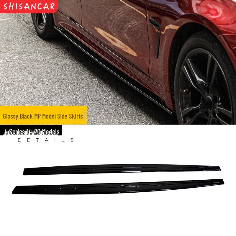 Compatible Front and Rear Lip Spoiler for BMW 4 Series 425i/430i with Quad Exhaust
