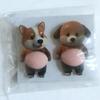 Cute 3D Puppy Sticker Peach Butt Sticker Shiba Inu Dog Decoration Stickers Party Favor Gift Festival Supplies
