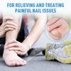 Professionelles Set für eingewachsene Zehennägel mit atmungsaktiven Streifen für eingewachsene Zehennägel, Korrekturpflaster für gekrümmte Zehennägel, schmerzfreier Feile und Heber Pediküre-Werkzeuge