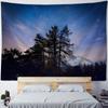 Night Forest Starry Sky Pattern Tapestry Bedroom Living Room Tapestry Home Wall Decoration Tapestry