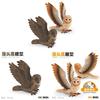 Animal Model Pvc Flying Owl Figurine For Children Educational Display
