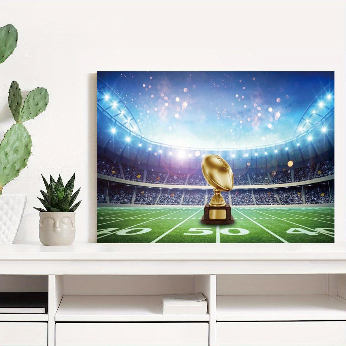 

Регби Трофей DIY Алмазная картина Супер Боул Набор для вышивки крестом Мозаика Искусство Алмазная картина Полный круг/Квадратный алмаз Украшение дома