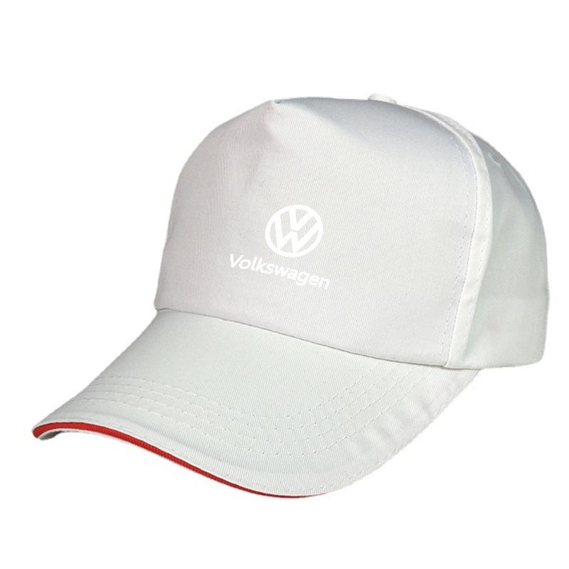 For Volkswagen Car Baseball Cap Summer Outdoor Sun Hat Men Women Sports Hat Key Bag Accessory For Volkswagen VW Polo Golf Passat Tiguan Key YZ6