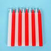 Hot Sale Household Candle Lighting 10X Mini Taper Candles Odorless Lighting Candles For Emergency Wedding Blessing