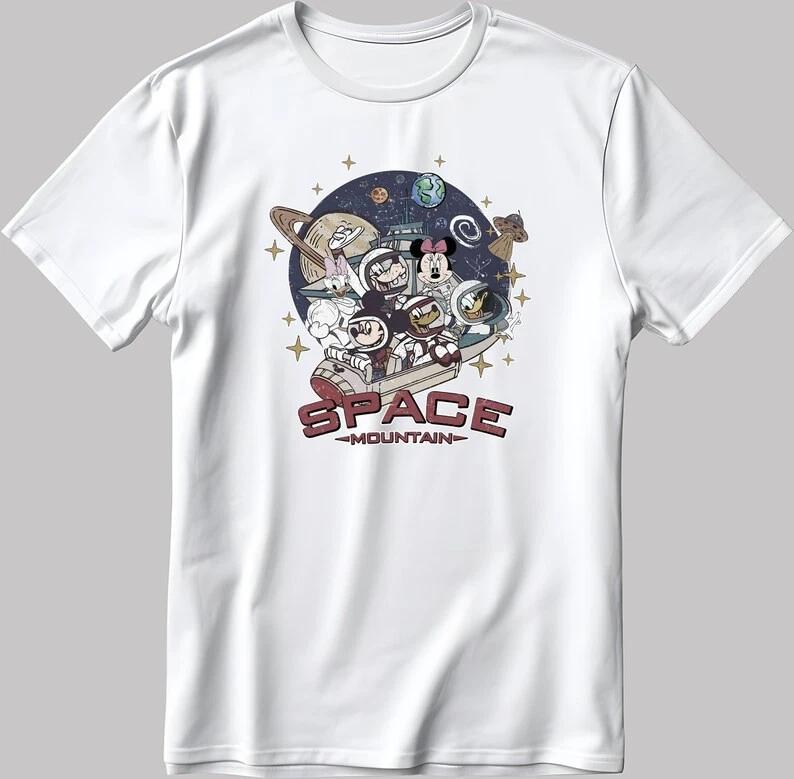 Mickey And Friends White T Shirt S