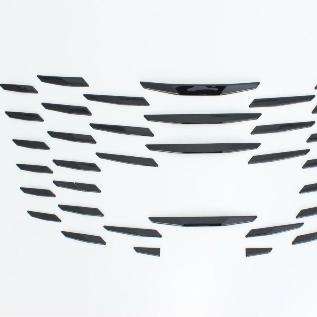 BYD Xia Front Grille Trim Stickers: Compatible with 25 Models