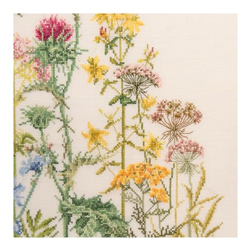 Thea Gouverneur Cross Stitch Kit, Harb Panel, White Aida, 18 Count, Adult, 424A