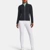 Under Armour Storm Daytona Solid Color Stand Collar Zip Jacket Women Jacket Black 1380130-001