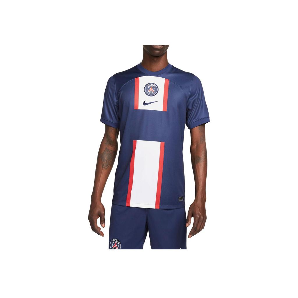 Nike Paris Saint-Germain 2022/23 Stadionový domácí dres Půlnoční námořnická modř Pánské Streetwear DM1844-411