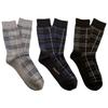 Wakoal Men S SockS 3 Pack Set Check Pattern  wSp2102Set 