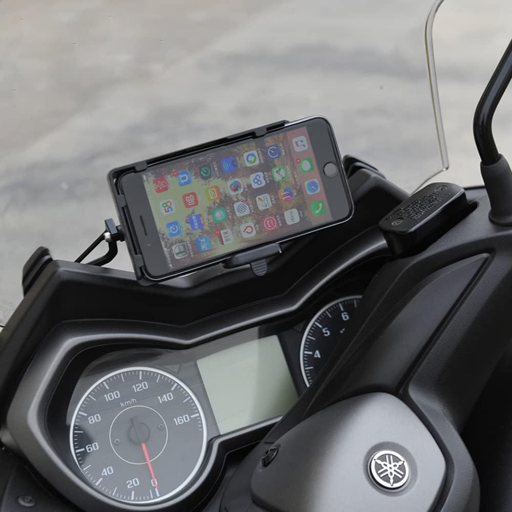 Universal Motorcycle Expansion Crossbar Phone Holder Stand Phone GPS Navigaton Plate Bracket for Yamaha X-MAX Xmax 300 250 125 XMAX300 XMAX250