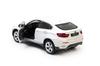 Bmw X6 Biały Auto Metalowe Model Kolekcjonerski Skala 1:24 Prezent