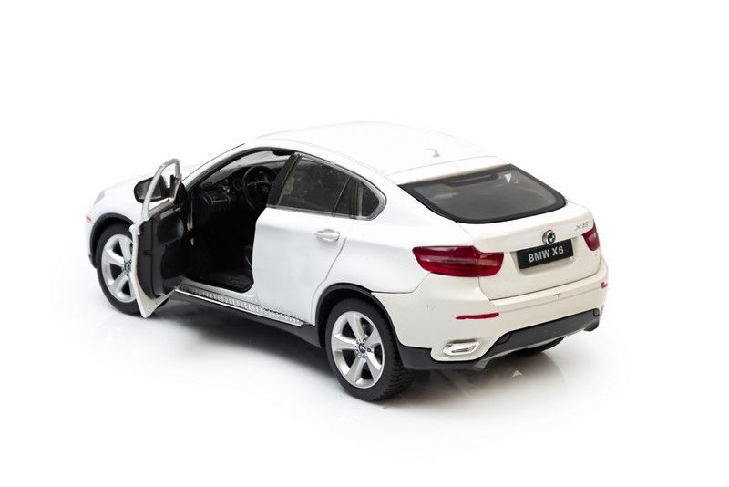 Bmw X6 Biały Auto Metalowe Model Kolekcjonerski Skala 1:24 Prezent