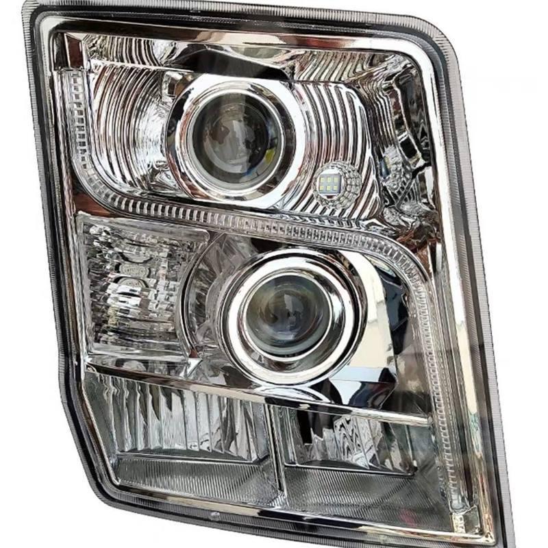 Shaanxi Delong X3000 LED Headlight Kit: Dual Lens, Flowing Turn Signal, Super Bright