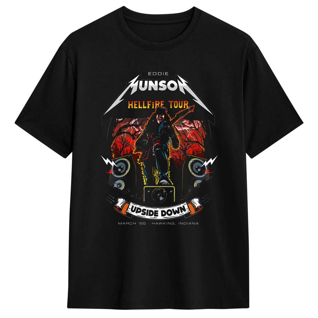Most Metal Tour T-Shirt Summer Vintage T-Shirts Cotton Popular Tshirt For Male Print Tees