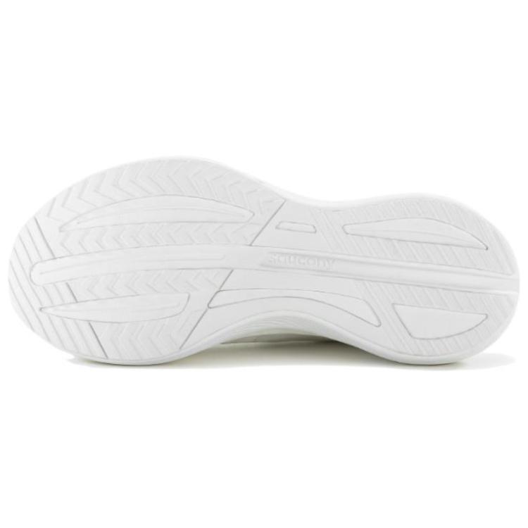 Saucony Tide Nylon Board Comfortable Mesh Shock Absorbing Wear Resistant Breathable Low Top Casual Running Shoes Unisex sneaker White S28195-5