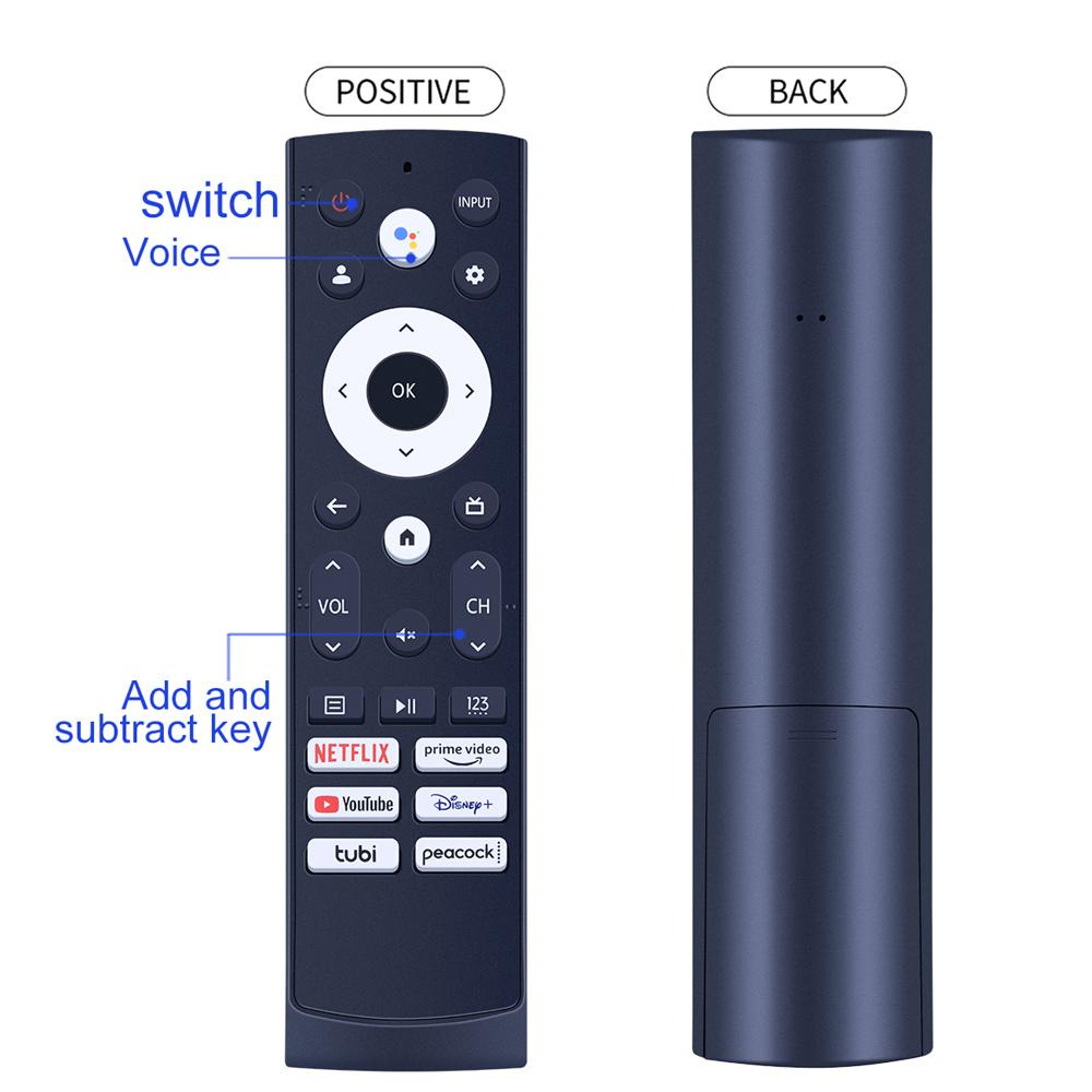 Remote Control & Voice Control ( W/o Batteries ) For Hisense Android TV ERF3M90H