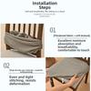 Anti-slip Chair Cushion Cover Elastic Seat Cover Universal Chair Slipcover  Dining Chair