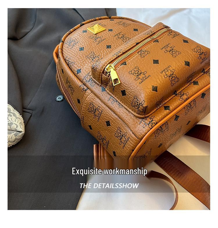 2025 Women's Large Capacity Korean Style College Backpack - Versatile Travel & Commuting Bag