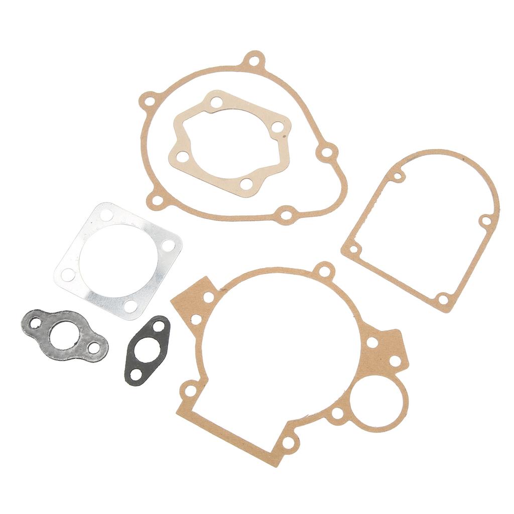 7pcs Engine Gasket Set Perfect Sealing Blocking Harmful Substances for 80cc Motorized Bicycle Push Bike Motor Engine