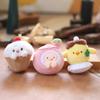 Chicken Pendant Cherry Plush Toy Keychain Stuffed Animal Accessory Teens For