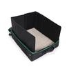 Cats Litter Pans With Handle Baffle Rabbit Litter Box Easy Cleaning No Residues Easy Cleaning Smooth Surfaces