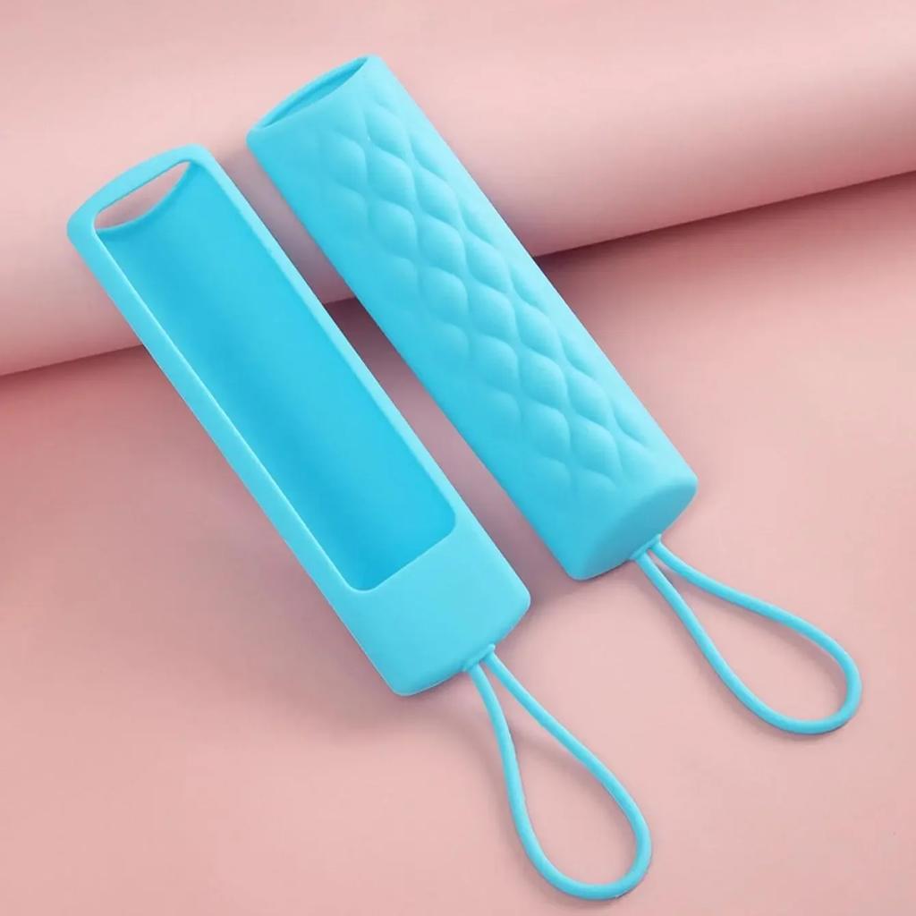 1pc - Luminous silicone cover for remote control, with hanging rope, suitable for fire tv4K TV remote control