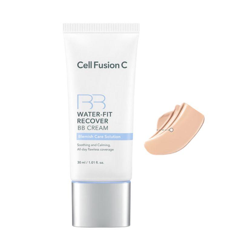 Cell Fusion C Water Fit Recover BB-крем Увлажняющий Skin-Fit Макияж SPF40 PA+++ №21 Натуральный Светлый 30 мл