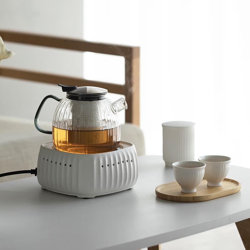 DARUNYAO Electric Tea Kettle & Ceramic Stove Set