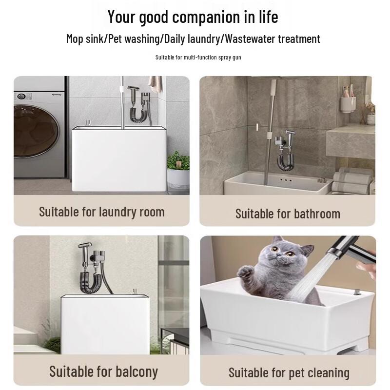 XuanYong 304 Gunmetal Grey Dual Control Bidet Sprayer Set