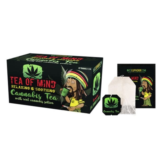 CBD Hemp Tea, In Individual Sachets 2 Boxes